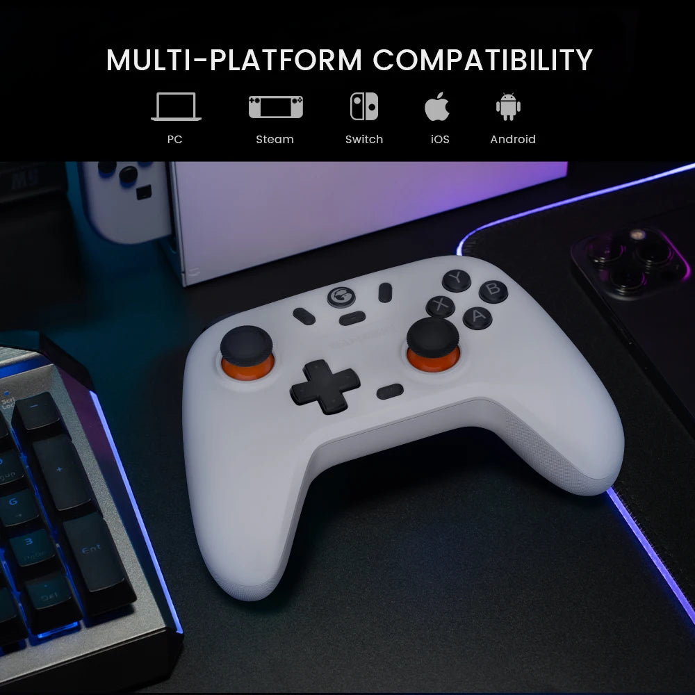 GameSir Nova Lite Bezprzewodowy Gamepad | Bluetooth, Dongle, USB-C | Switch, Android, iOS, PC