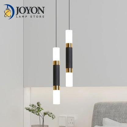 Lampa wisząca LED 6W dwukierunkowa góra-dół | aluminium | salon kuchnia bar