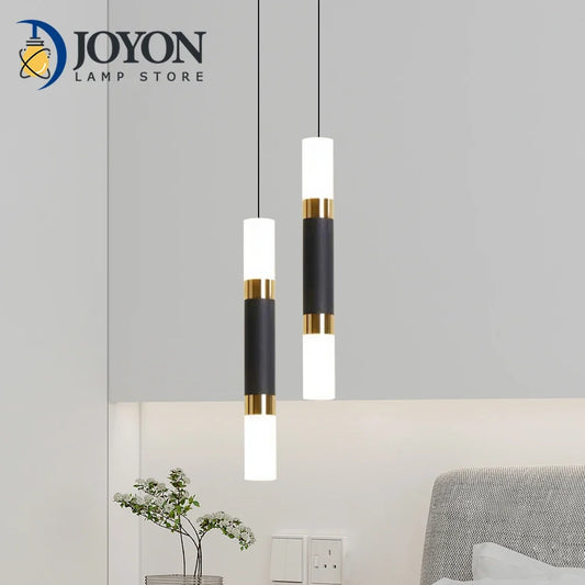 Lampa wisząca LED 6W dwukierunkowa góra-dół | aluminium | salon kuchnia bar