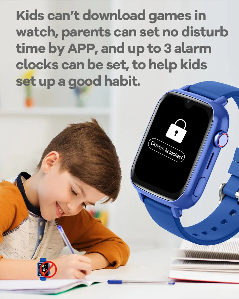 Smartwatch dla dzieci 4G GPS WiFi wideorozmowy SOS KGG