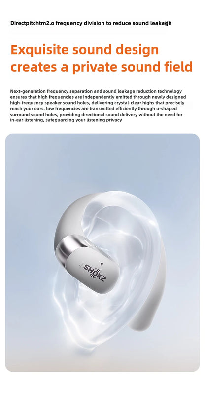 Shokz OpenFit 2+ słuchawki open-ear z Dolby Audio