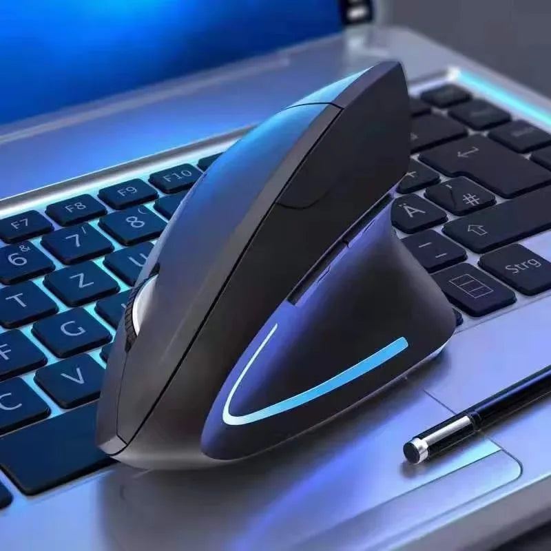 Pionowa Mysz Bezprzewodowa Ergonomiczna 2.4GHz 6 Przycisków DPI 800/1200/1600 do Laptopa PC