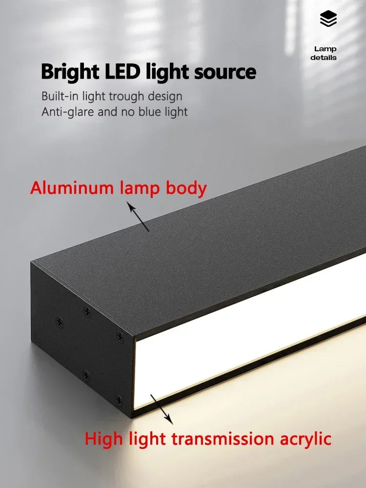 Nowoczesna Lampa Sufitowa LED Nordic – Salon, Kuchnia, Sypialnia, Biuro