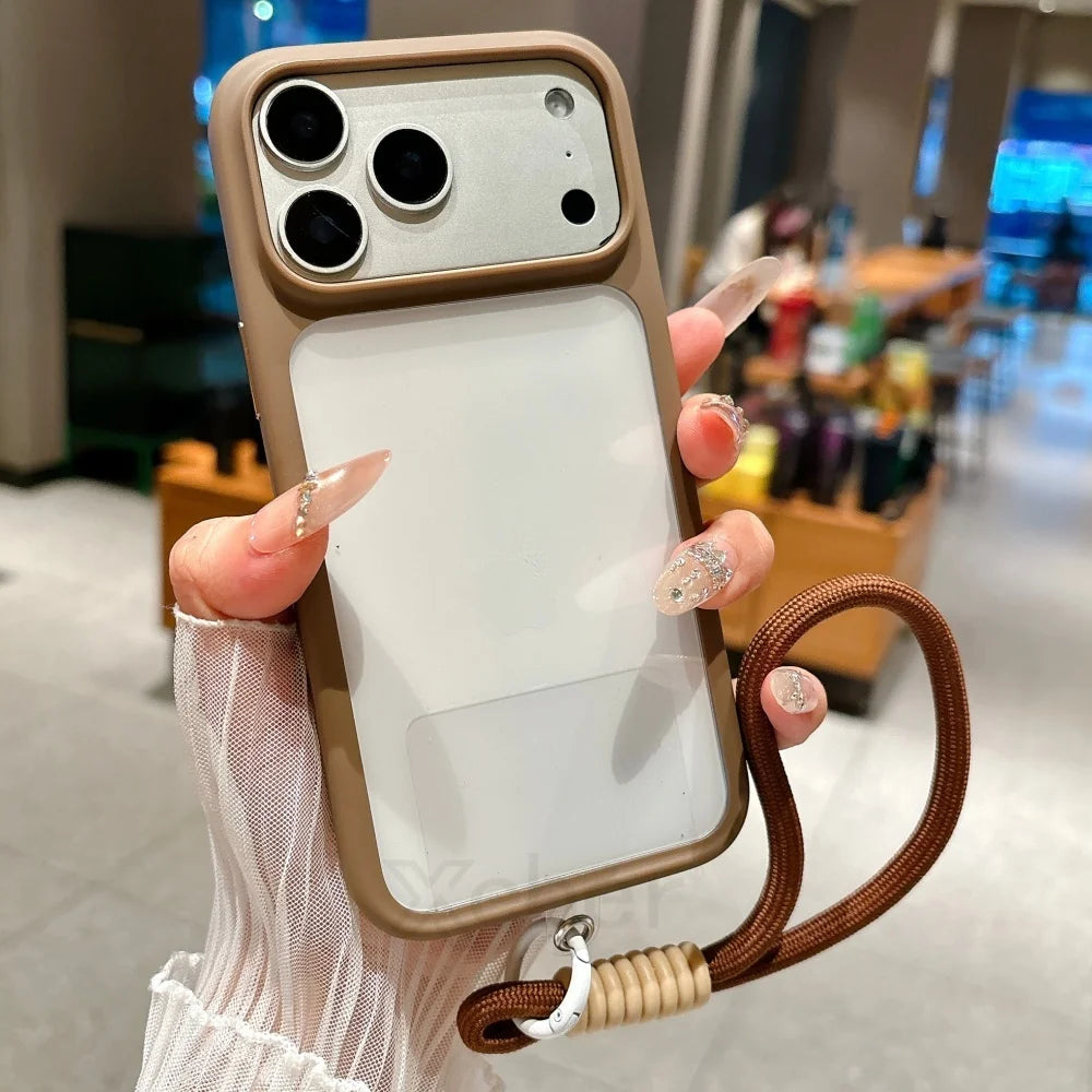 Etui do iPhone 17 Pro Max / 17 Pro / 17 Air – przezroczyste, wzmocnione, z ochroną aparatu