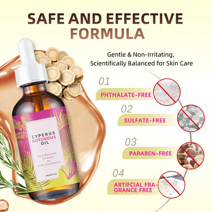 Olejek hamujący odrost włosów – Jojoba, Migdałowy i Dzika Róża | 60ml