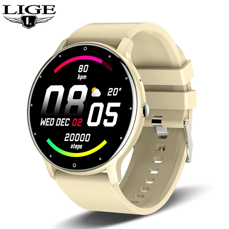 Smartwatch LIGE – Rozmowy Bluetooth, Puls, Tlen we Krwi, Tryby Sportowe