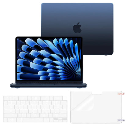 Etui do MacBook Air 13 M5 M4 M3 M2 / Air 15 M5 / Pro 14 16 M5 – matowa obudowa ochronna z powłoką anty-odcisk