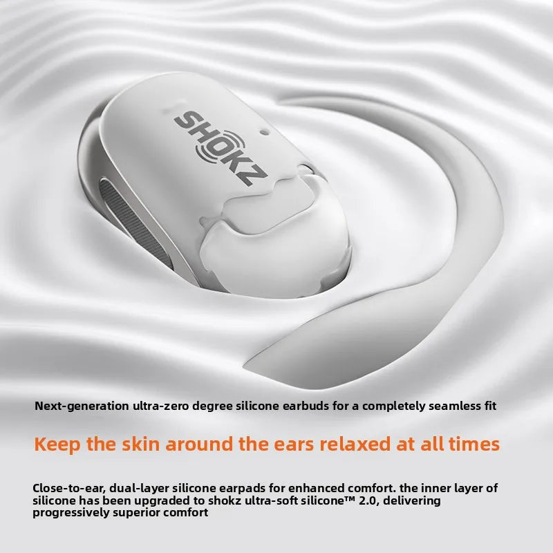 Shokz OpenFit 2+ słuchawki open-ear z Dolby Audio