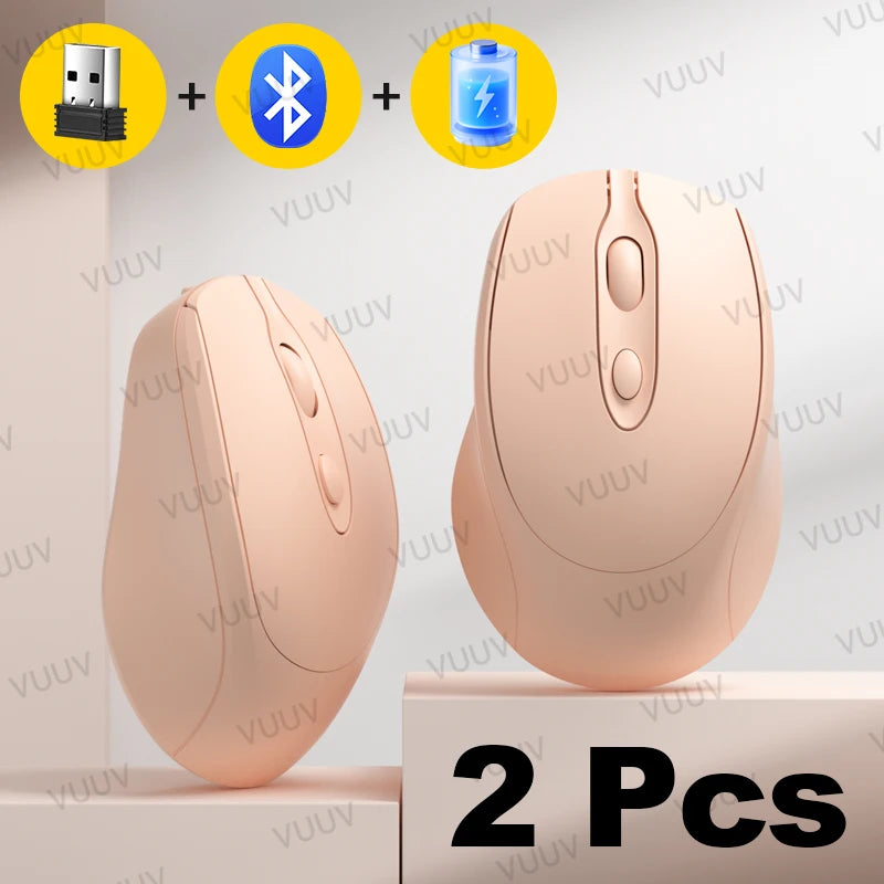 Mysz bezprzewodowa kompaktowa Bluetooth 1600DPI cicha