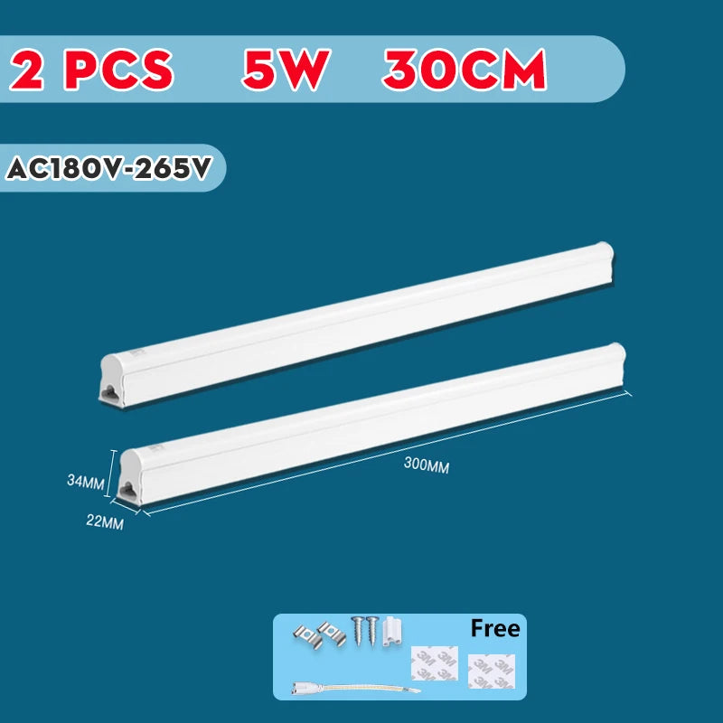 Lampka LED pod szafkę kuchenną 5W 10W 20W – zimna/ciepła biel 220V