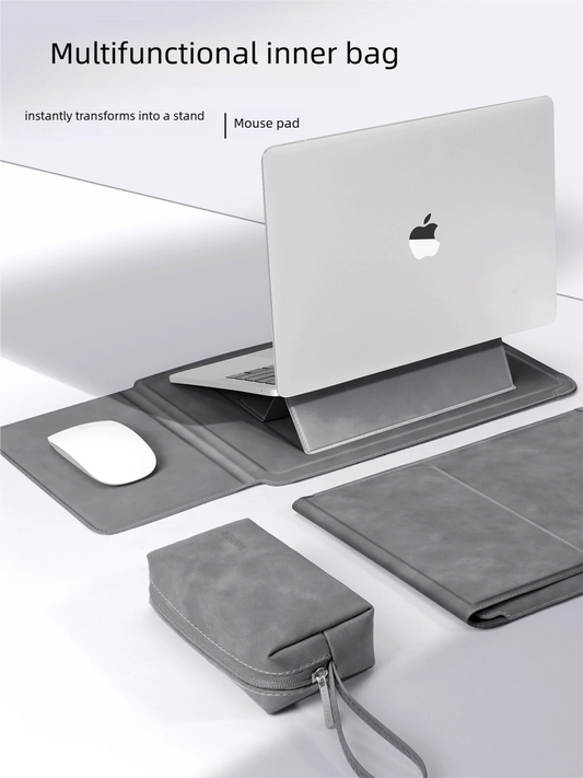 Pokrowiec na laptopa 13 14 15 15.6 16 cali z podstawką – etui do MacBooka, HP, Dell, Huawei