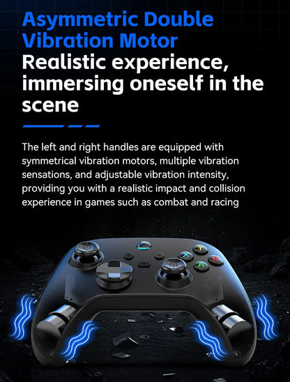 Kontroler G6 Bezprzewodowy do Gier Mobilnych z Hall Trigger i Hall Joystick | Switch / PC / Android / iOS