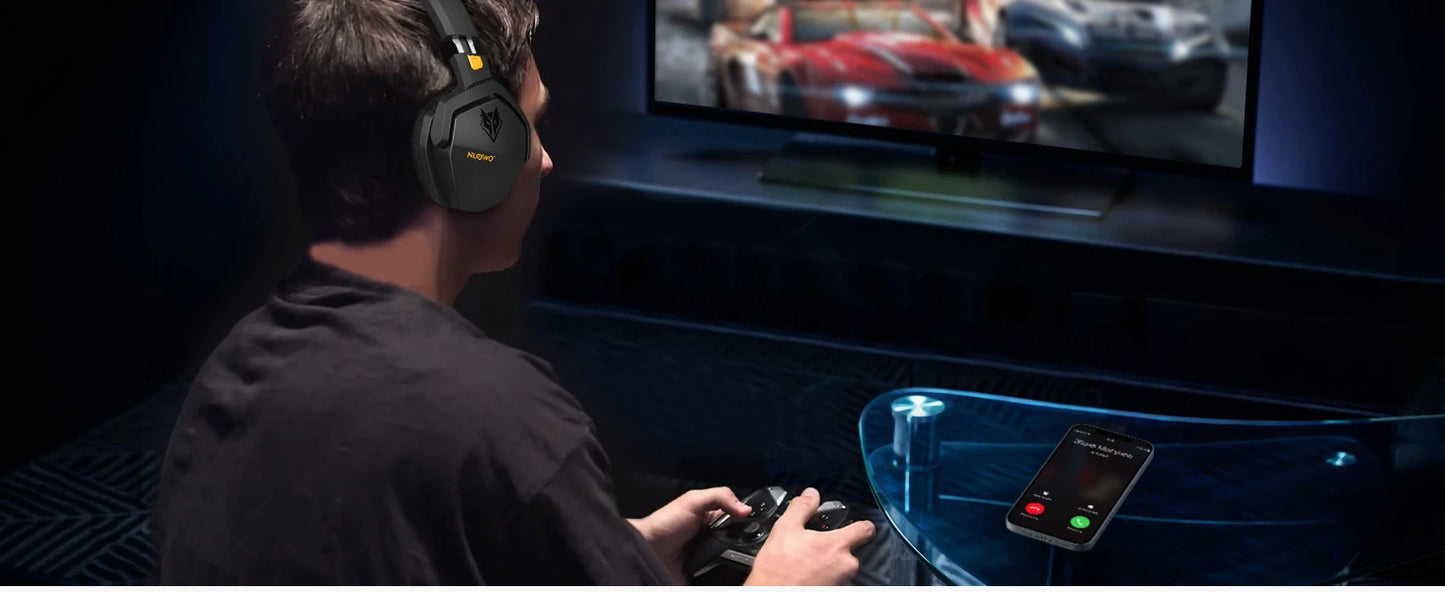 Słuchawki bezprzewodowe NUBWO G06 do PS5 PS4 PC - Gaming