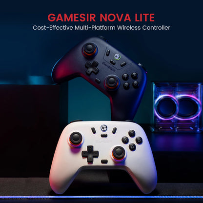 GameSir Nova Lite Bezprzewodowy Gamepad | Bluetooth, Dongle, USB-C | Switch, Android, iOS, PC