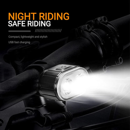 Rechargeable Bike Lighting Front/Rear Lights Bicycle Lamp Led Cycling Light Bike Flashlight for Bicycle Front Taillight Lantern