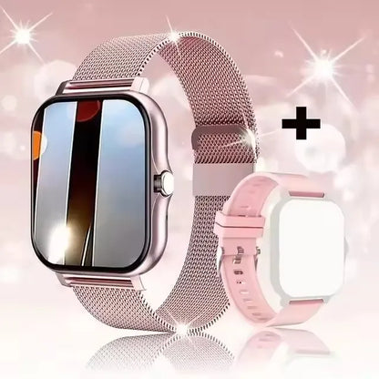 Smartwatch z rozmowami Bluetooth, monitorem zdrowia i GPS – ekran 2,01"
