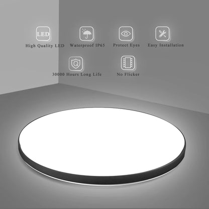 Lampa sufitowa LED 15W-50W | Plafon do kuchni, salonu, sypialni | 3000K/4000K/6500K | 220V