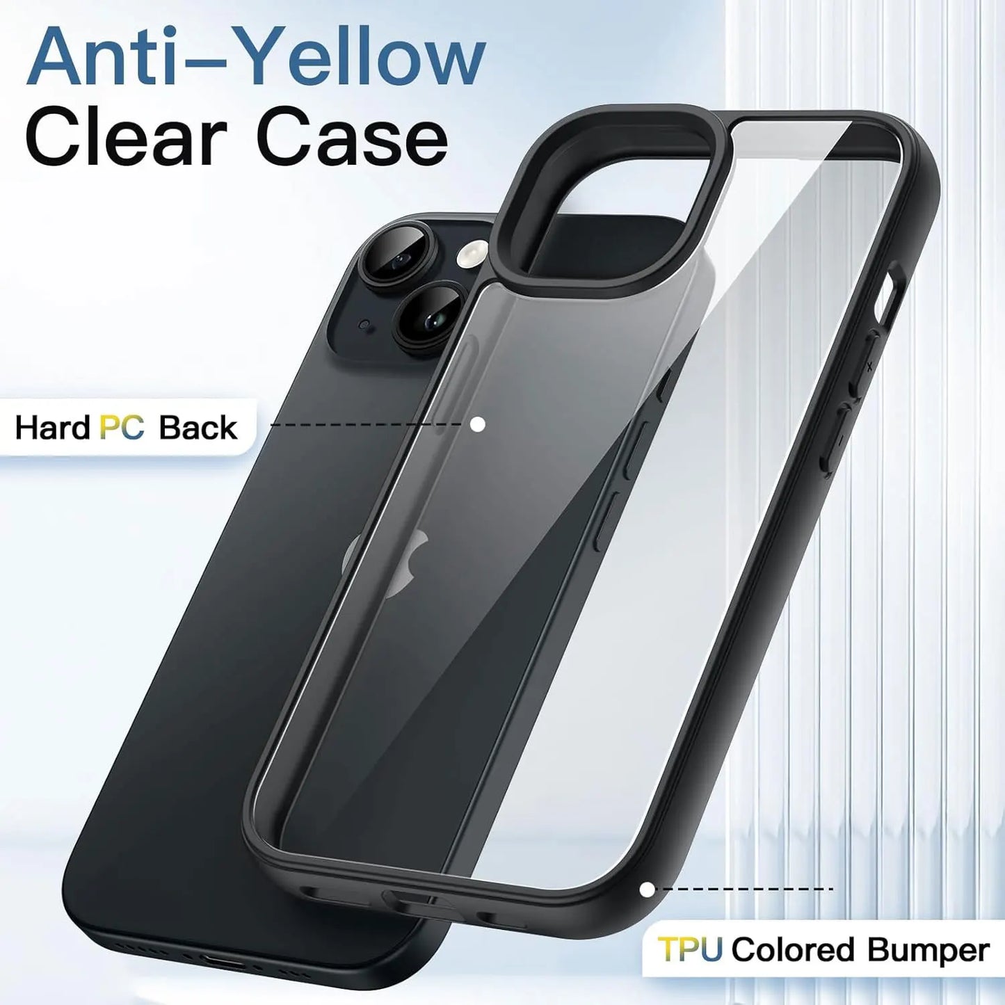 Przezroczyste etui silikonowe do iPhone – ochrona 360° | iPhone 7 8 11 12 13 14 15 16