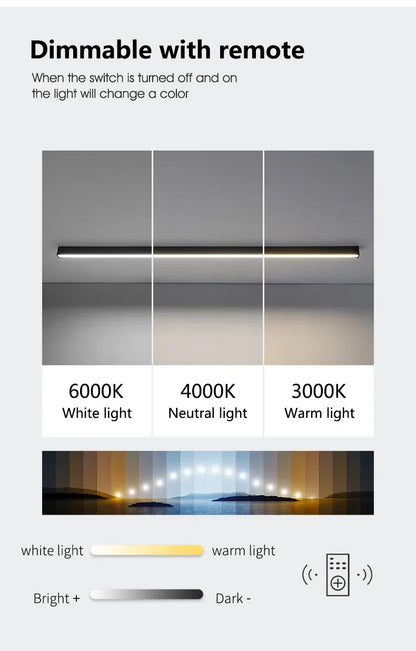 Nowoczesna Lampa Sufitowa LED Nordic – Salon, Kuchnia, Sypialnia, Biuro