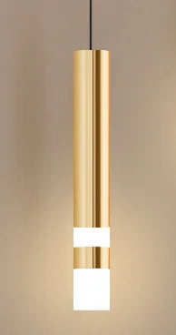Lampa wisząca LED sufitowa dwukierunkowa 10W | Kuchnia, Salon, Bar | Czarna aluminiowa