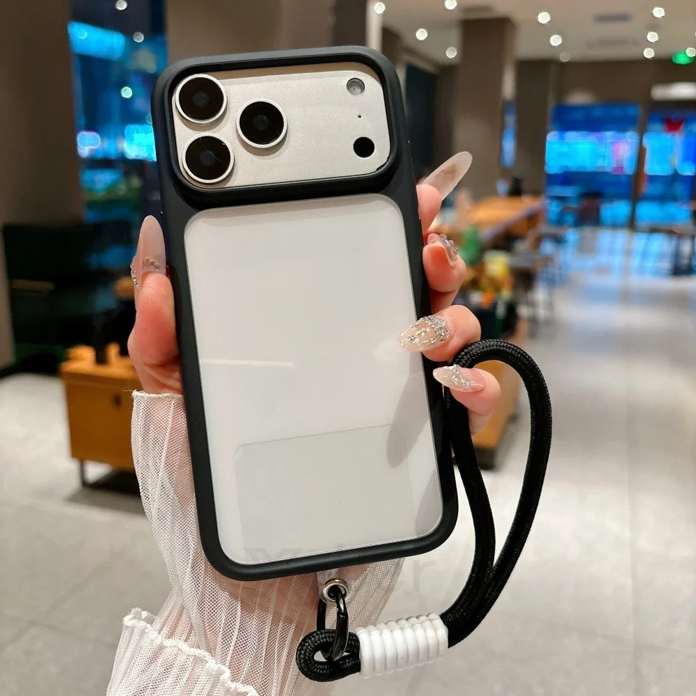 Etui do iPhone 17 Pro Max / 17 Pro / 17 Air – przezroczyste, wzmocnione, z ochroną aparatu