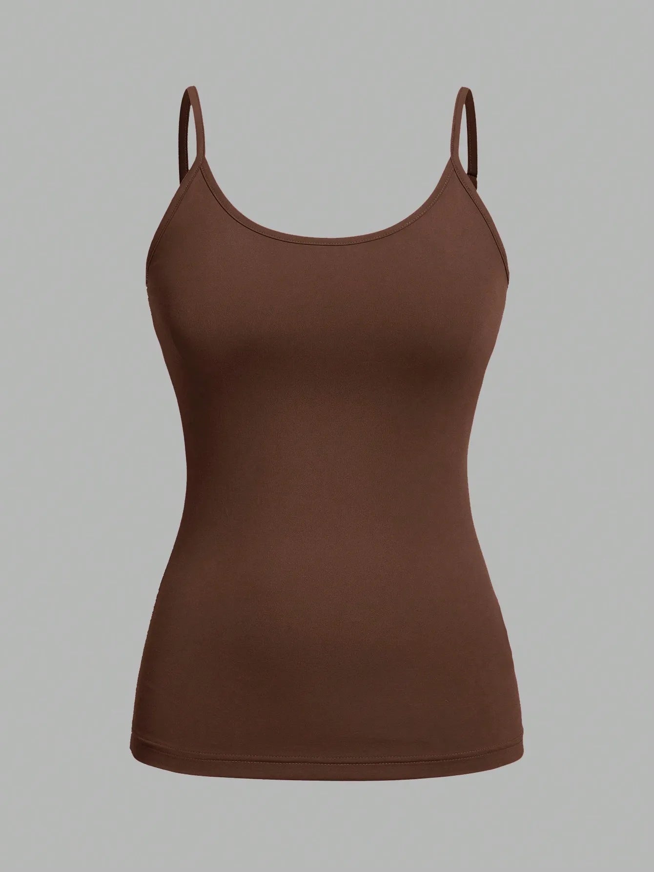 Top Damski na Ramiączkach Jednolity – Zestaw 4 Sztuk Camisole na Lato