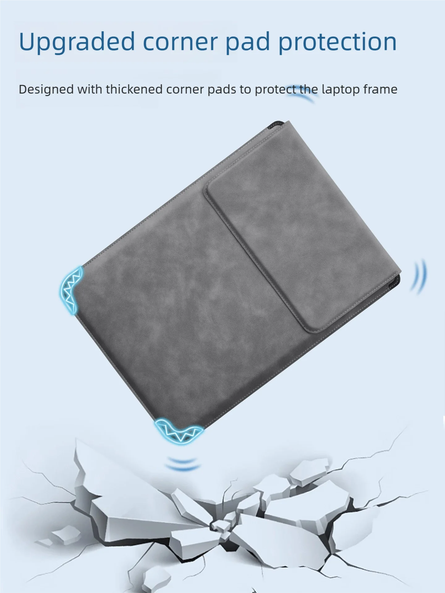Pokrowiec na laptopa 13 14 15 15.6 16 cali z podstawką – etui do MacBooka, HP, Dell, Huawei