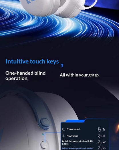 Słuchawki bezprzewodowe MCHOSE V9 Pro Bluetooth 3w1