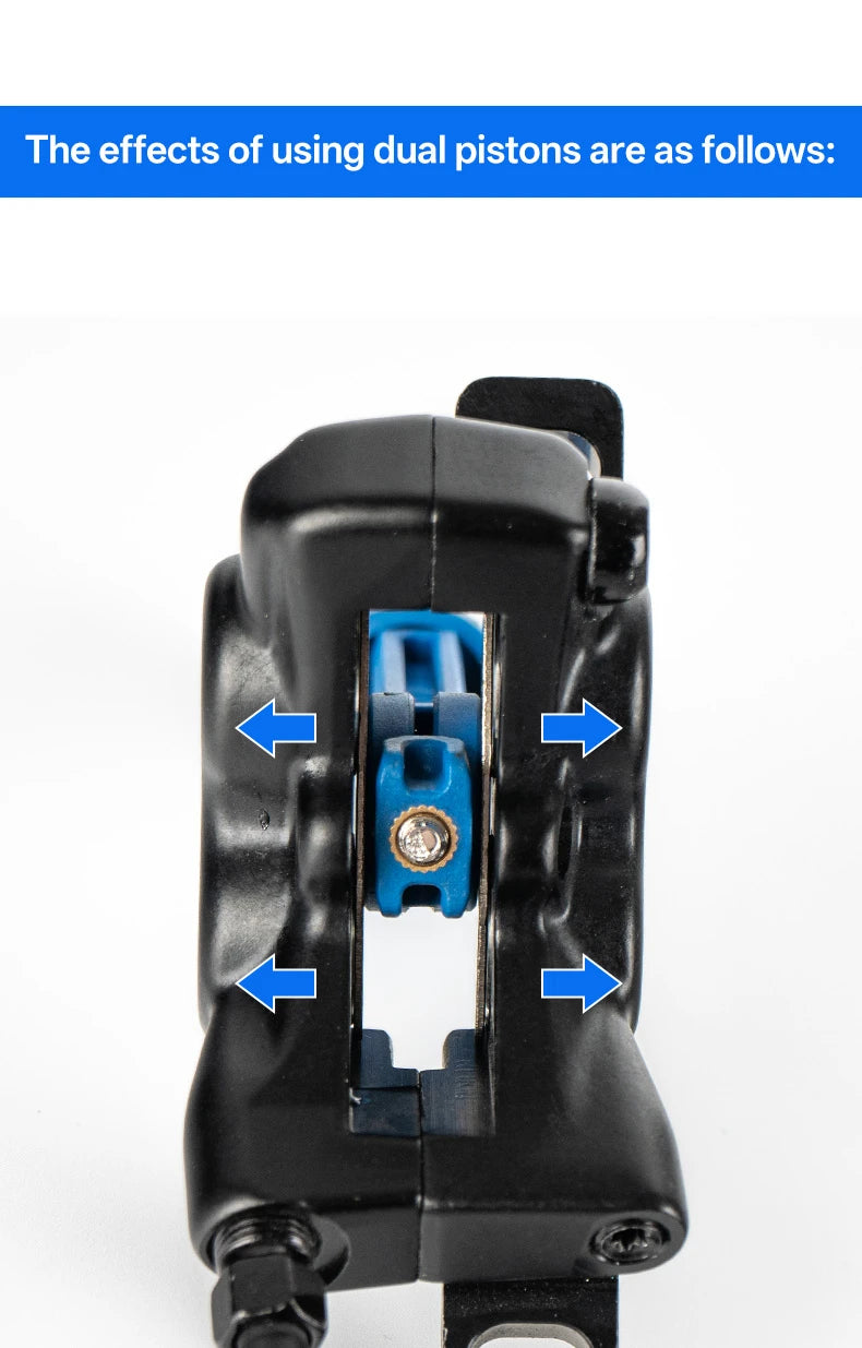 Portable Bicycle Brake Pad Spreader Tool 360° Rotatable Bike Oil Disc Piston Reset Hydraulic Brake Caliper Piston Extension