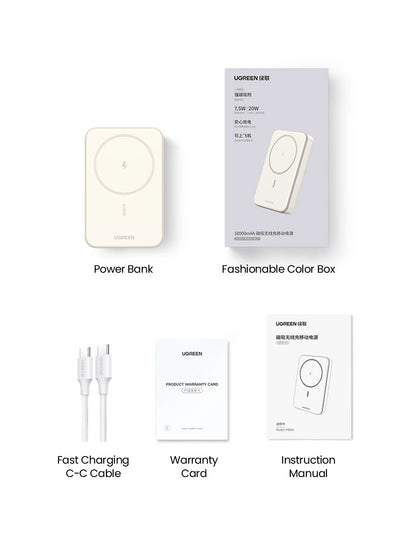 PowerBank 10000mAh MagSafe Wireless 20W do iPhone