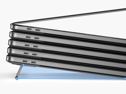 Baseus Składana Podstawka pod Laptopa Aluminiowa - Regulowana Wysokość, Para