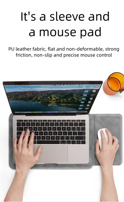 Pokrowiec na laptopa 13 14 15 15.6 16 cali z podstawką – etui do MacBooka, HP, Dell, Huawei