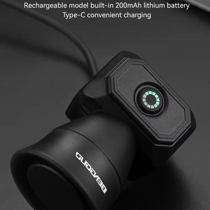 Bicycle Horn Mountain Bike Mini USB Charging/Battery Waterproof Electronic Bike Bell Riding Equipment