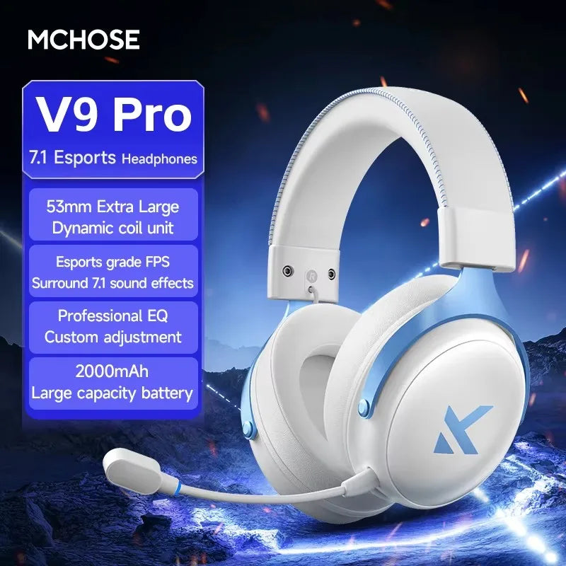 Słuchawki bezprzewodowe MCHOSE V9 Pro Bluetooth 3w1