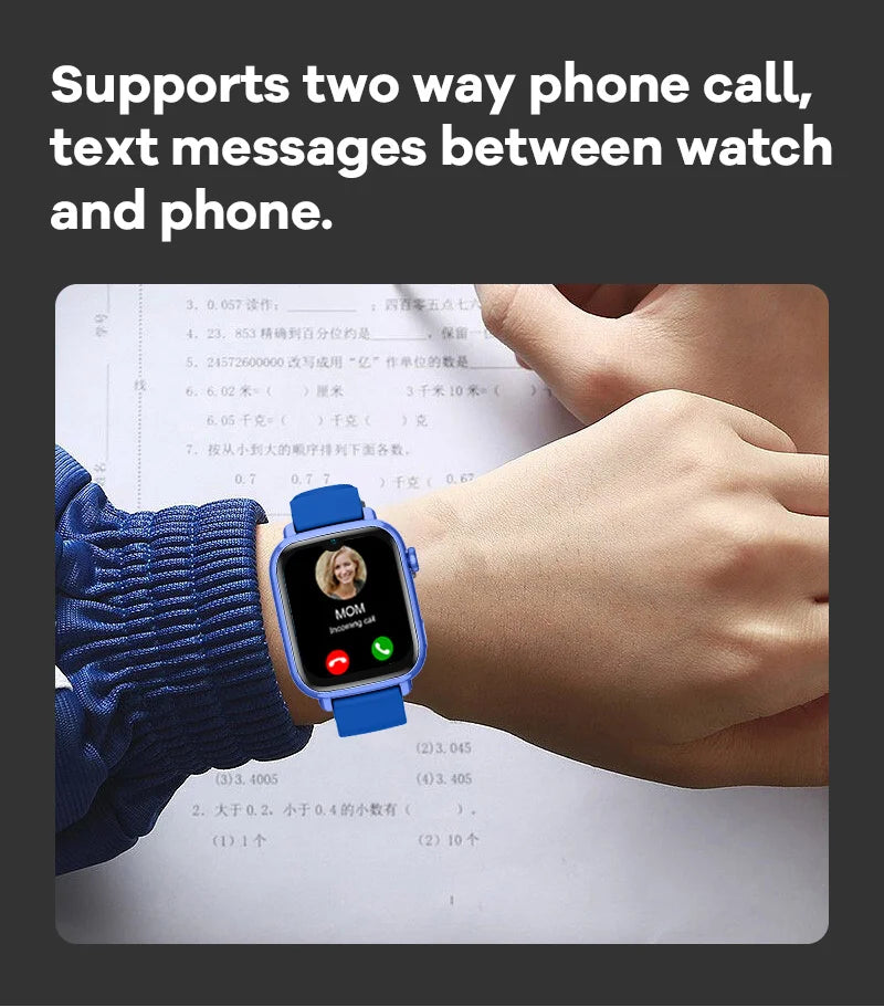 Smartwatch dla dzieci 4G GPS WiFi wideorozmowy SOS KGG