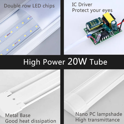 Lampka LED pod szafkę kuchenną 5W 10W 20W – zimna/ciepła biel 220V