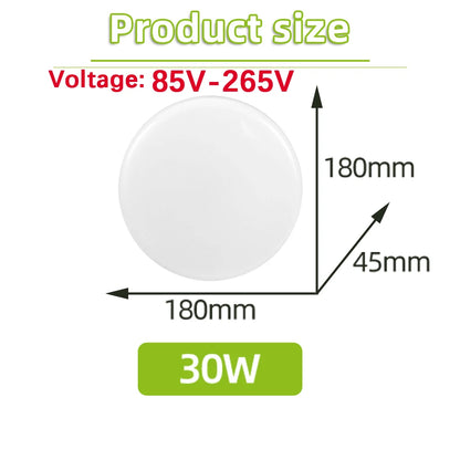 Lampa sufitowa LED 15W-50W nowoczesna do salonu sypialni kuchni