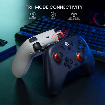 GameSir Nova Lite Bezprzewodowy Gamepad | Bluetooth, Dongle, USB-C | Switch, Android, iOS, PC