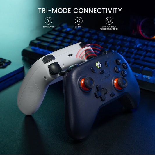 GameSir Nova Lite Bezprzewodowy Gamepad | Bluetooth, Dongle, USB-C | Switch, Android, iOS, PC