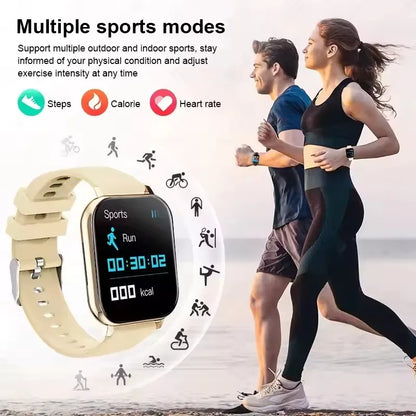Smartwatch z rozmowami Bluetooth, monitorem zdrowia i GPS – ekran 2,01"