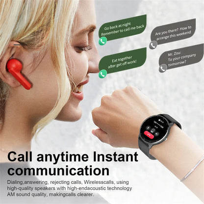 Smartwatch LIGE – Rozmowy Bluetooth, Puls, Tlen we Krwi, Tryby Sportowe
