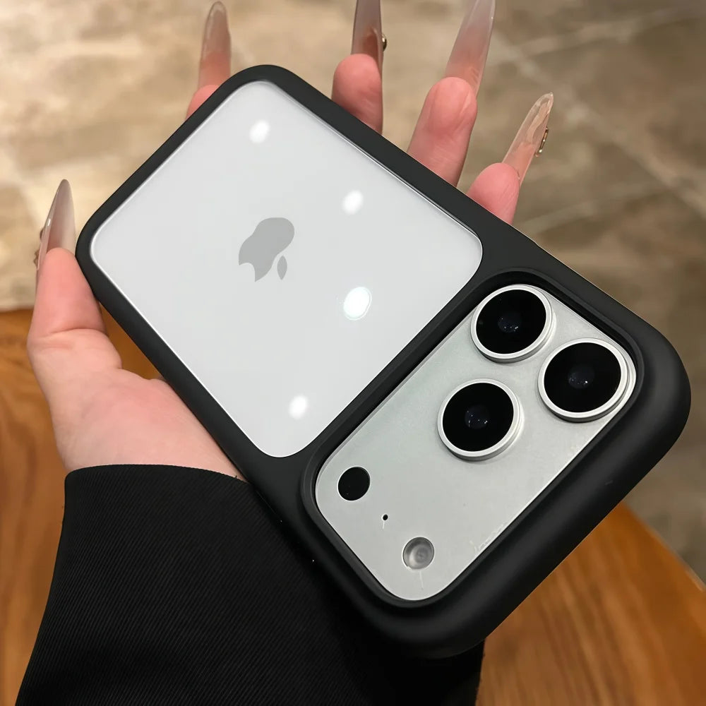 Etui do iPhone 17 Pro Max / 17 Pro / 17 Air – przezroczyste, wzmocnione, z ochroną aparatu