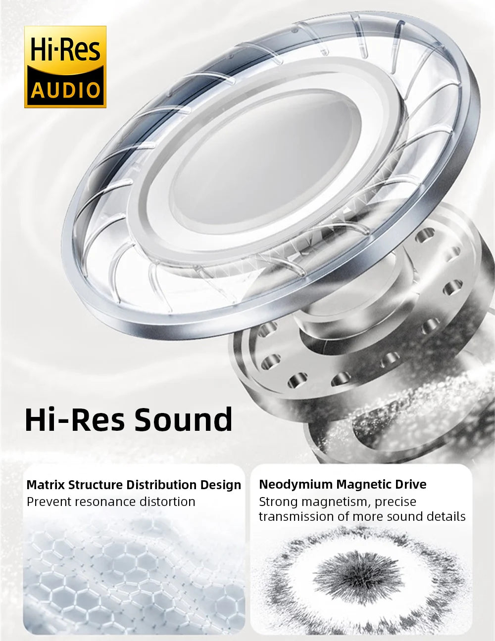 Słuchawki Bluetooth OneOdio Fusion A70 — Hi-Res Audio, 72H, Studio & DJ