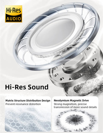 Słuchawki Bluetooth OneOdio Fusion A70 — Hi-Res Audio, 72H, Studio & DJ