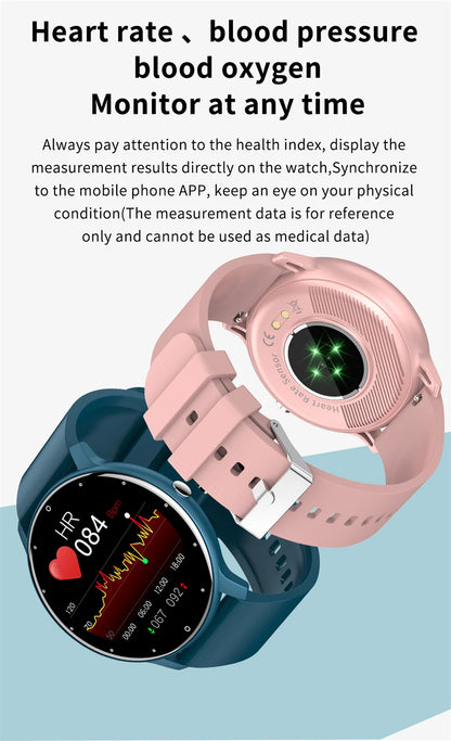 Smartwatch LIGE – Rozmowy Bluetooth, Puls, Tlen we Krwi, Tryby Sportowe