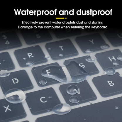 Silikonowa osłona klawiatury laptopa 13-14" i 15-17" - ochrona przed kurzem i wodą
