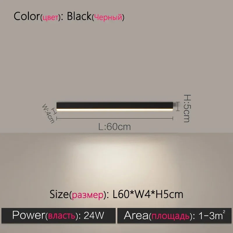 Nowoczesna Lampa Sufitowa LED Nordic – Salon, Kuchnia, Sypialnia, Biuro