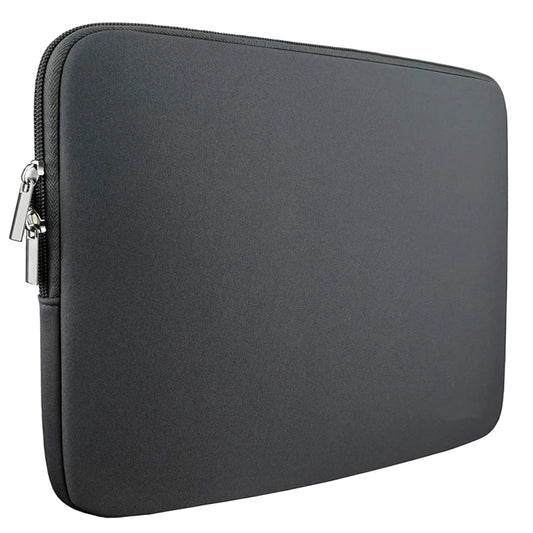 Etui na laptopa 13 14 15 15.6 cali - pokrowiec do MacBook Lenovo Dell - bawełniana torba z suwakiem
