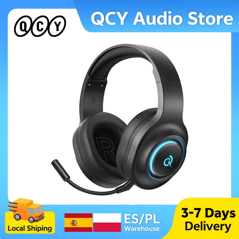 Słuchawki Bluetooth QCY Heroad V200 - 50mm Driver
