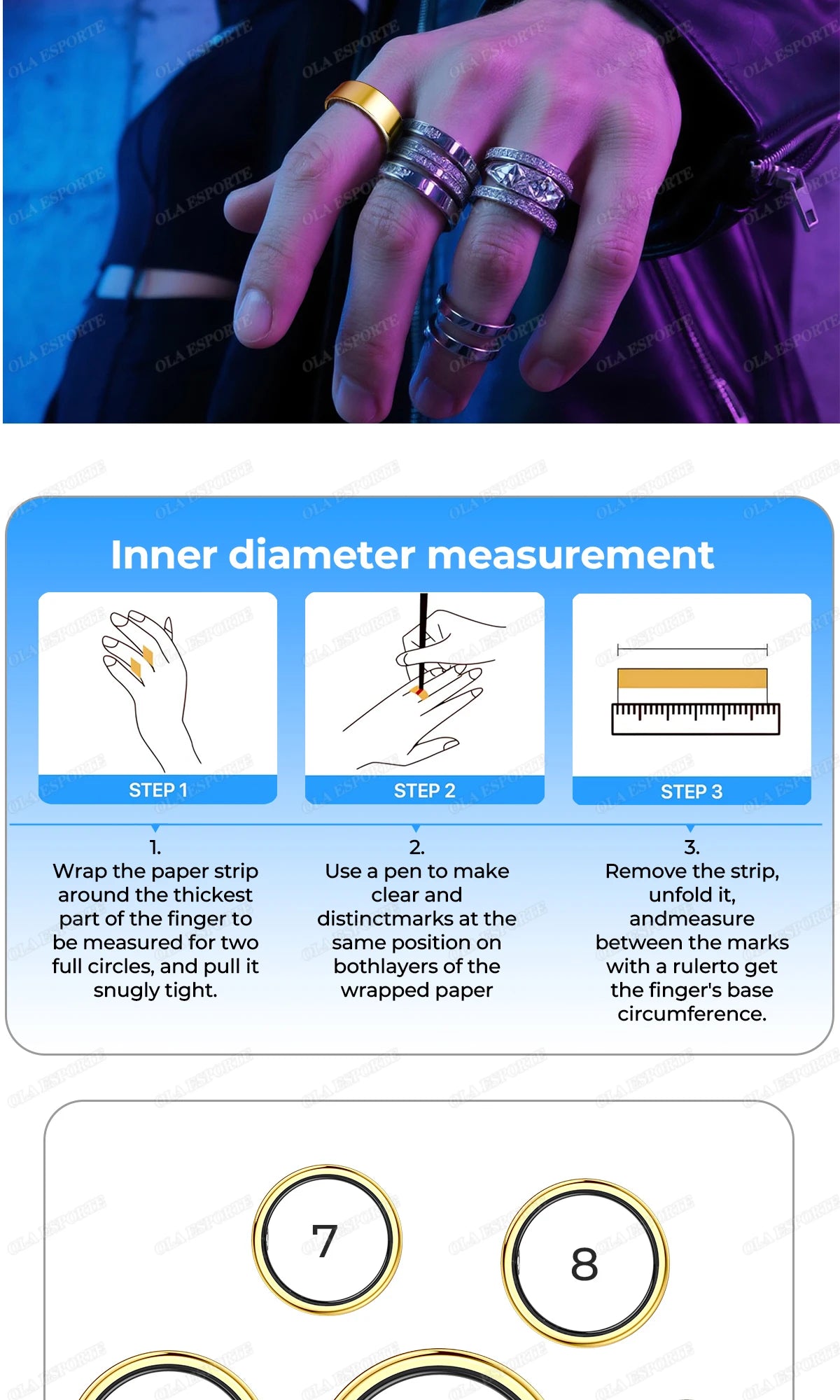 Smartring R09 – Pierścień Smart z Etui | Tętno, SpO2, Temperatura | 5ATM | Android iOS